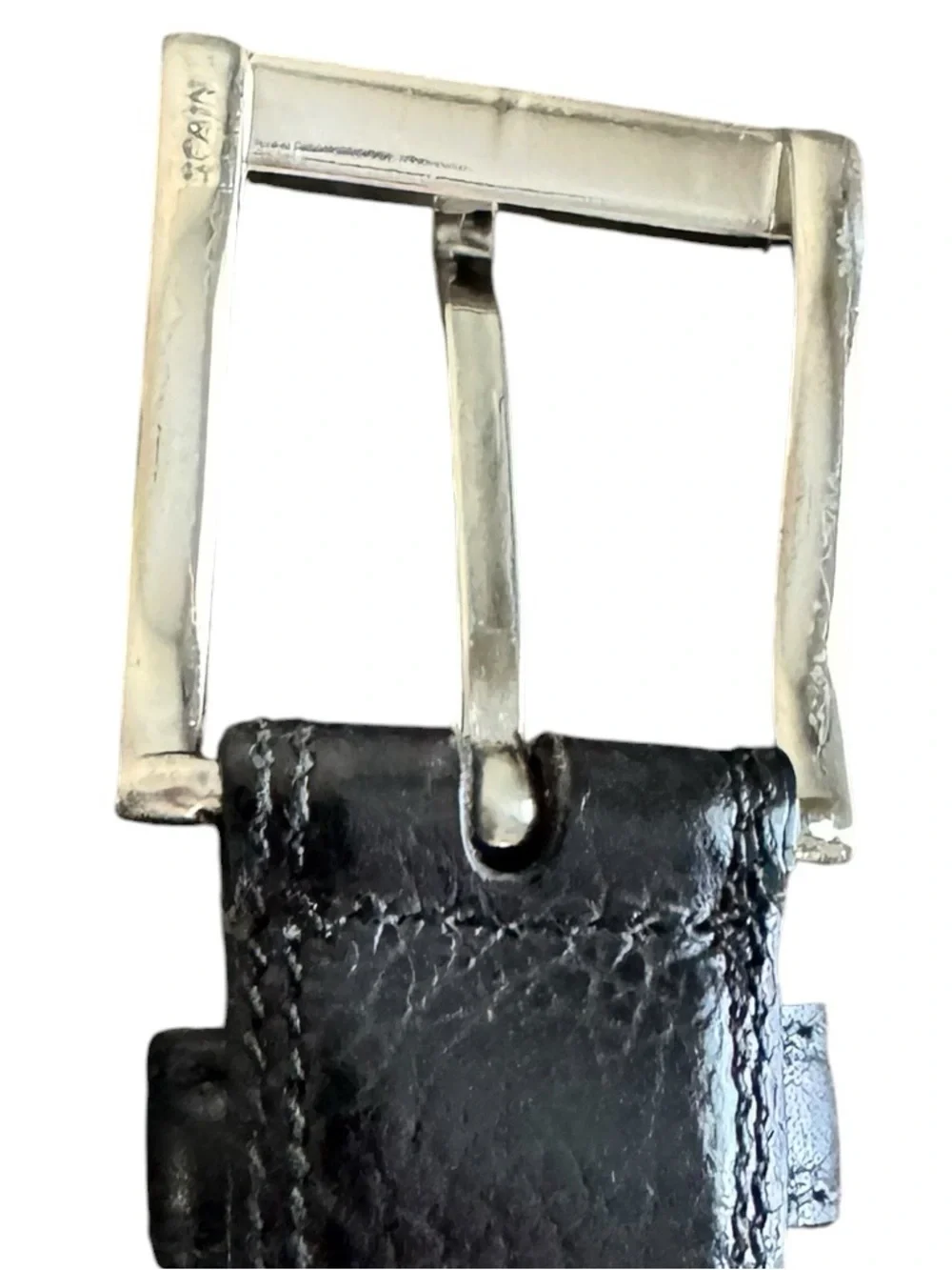 Carmina's timeless, classic plain dress belt size 40